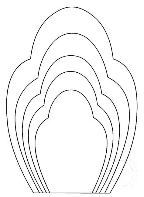 Moldes De P Talas De Flores Para Imprimir Casablog