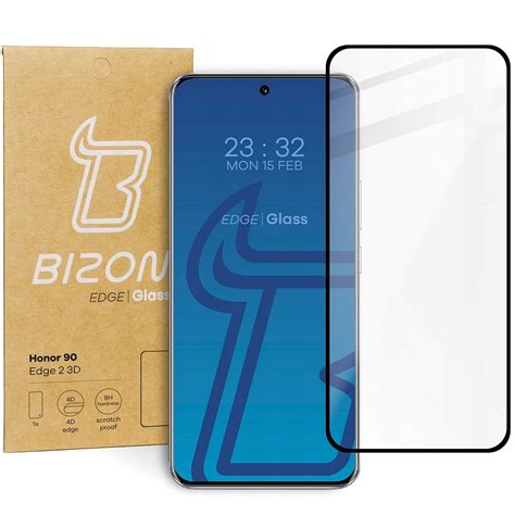 Szkło hartowane BIZON Glass Edge 2 3D do Honor 90 Bizon Sklep EMPIK