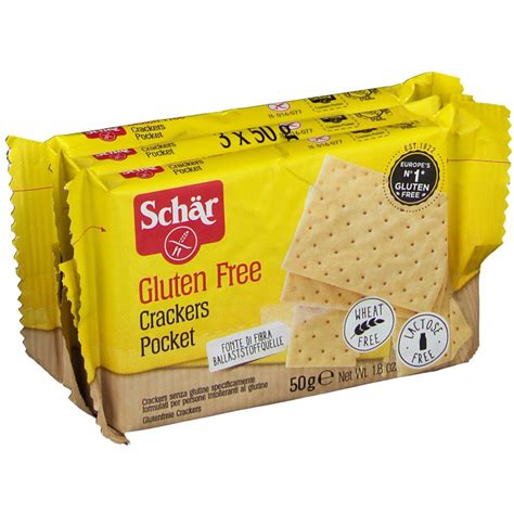 Schär Crackers pocket 3x50 g Redcare