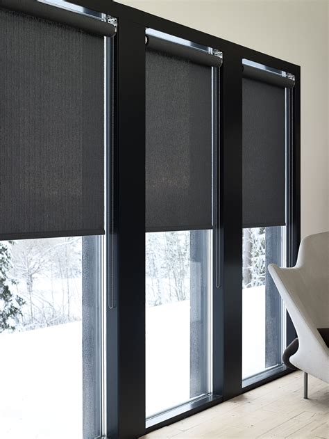 Modern Black Blinds - markanthonystudios.net