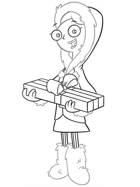 Candace Flynn De Phineas And Ferb Para Colorir Imprimir E Desenhar