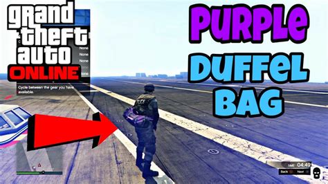 NEW PURPLE DUFFEL BAG GLITCH GTA 5 Online Outfit Tutorial YouTube