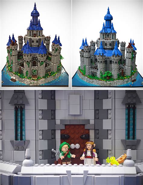 Gamer Spends Over 2 Years Building The Legend Of Zelda S Hyrule Castle