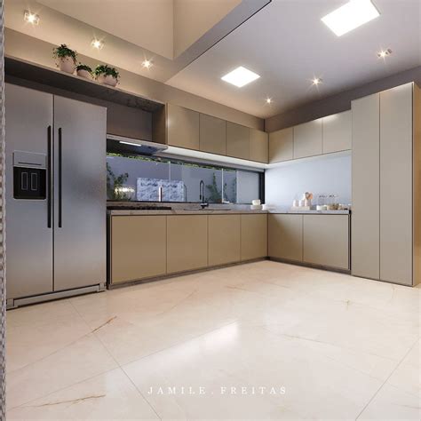 Projeto De Interiores Cozinha Toda Nude