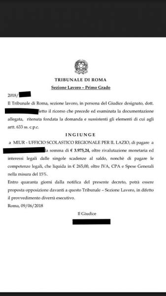 Stipendio In Ritardo Per Supplenti Temporanei Il Tribunale Ordina Al