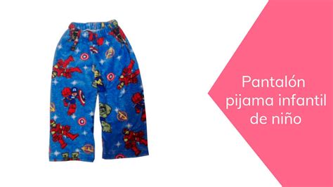 Pantal N De Pijama Infantil Patrones Confecciones Cursos Online