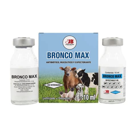 Broncomax James Brown Pharma