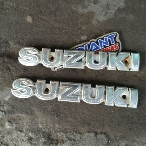 Jual Emblem Tangki Suzuki A100 GT 100 GP 100 TRS Original Shopee