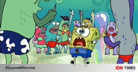 Sikap Spongebob Yang Bikin Warga Bikini Bottom Kesal