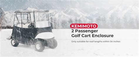 Amazon Kemimoto D Golf Cart Enclosure Passenger Up To