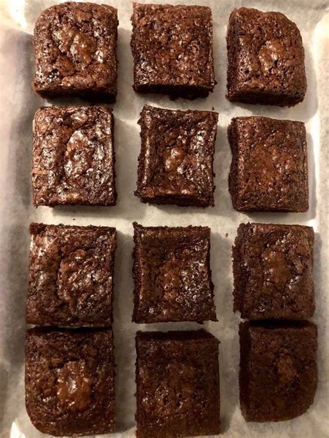 Homemade Brownies Thick Moist 8x8 Pan Etsy