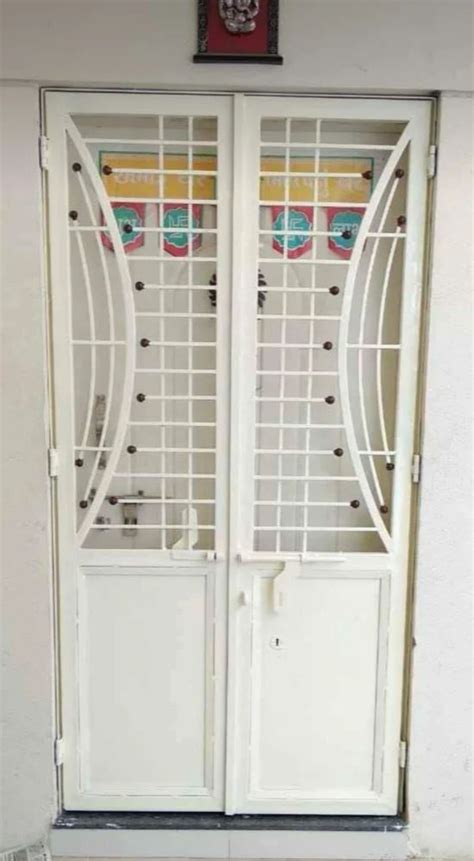 Mild Steel Safety Door For Home Size X Feet Hxw At Rs Piece