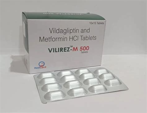 Vildagliptin 50 Mg Metformin 500 Mg Tablets At Rs 1950 Box In Panchkula Id 26744019262