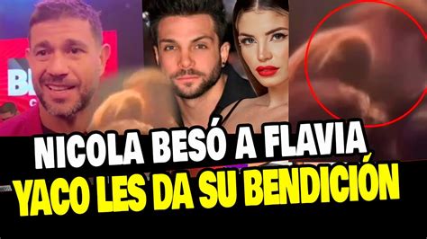 Yaco Eskenazi Habl Del Beso Entre Nicola Porcella Y Flavia Laos En