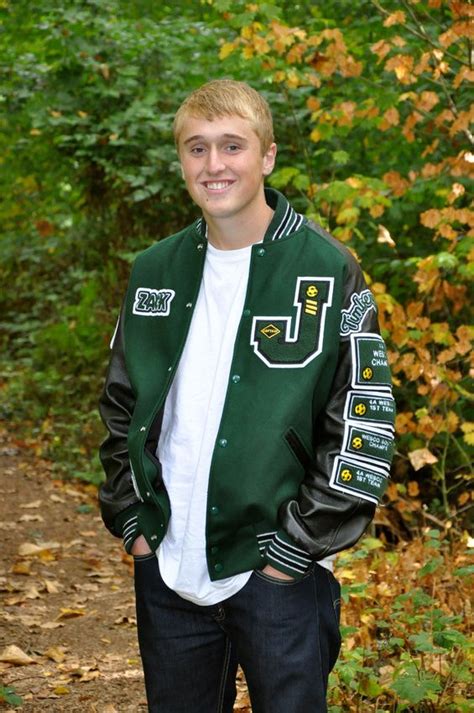 Zach Jackson Senior Dsc Varsity Jacket Outfit Letterman