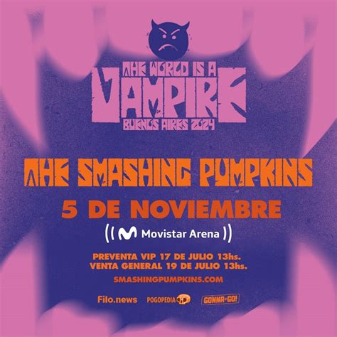 The Smashing Pumpkins Tras 9 Años Confirmó Su Visita A La Argentina