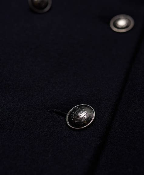 Womens Classic Wool Pea Coat In Navy Superdry Uk