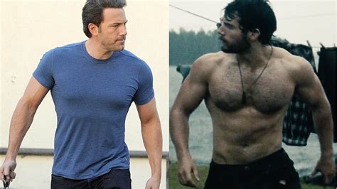 Ben Affleck Getting Jacked