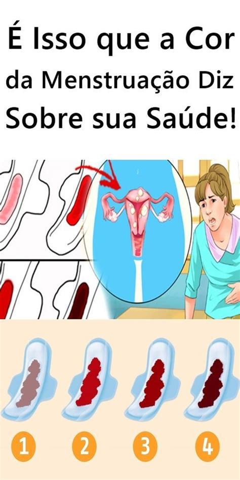 Cuidado É Isso que a Cor da Menstruação Diz Sobre sua Saúde Cor da