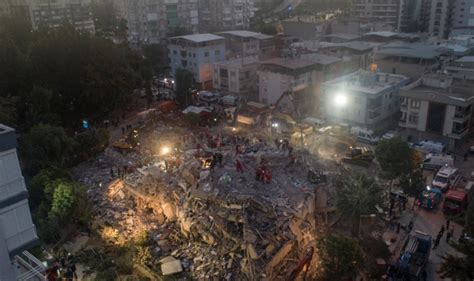 Rescuers Search Wreckage As Greece And Turkey Earthquake Death Toll