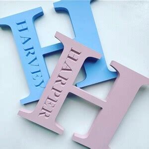 Nursery Letters Wooden Letters Nursery Decor New Baby - Etsy