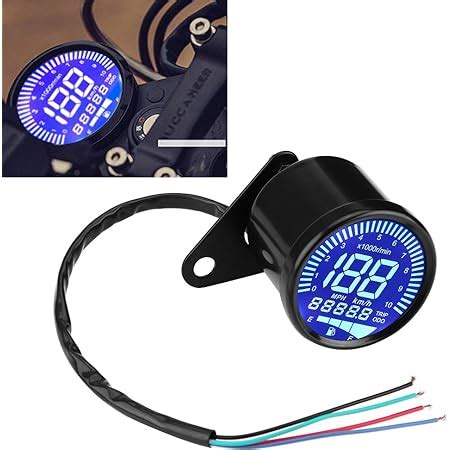 Motorcycle Speedometer Universal V Dc Motorcycle Led Digital