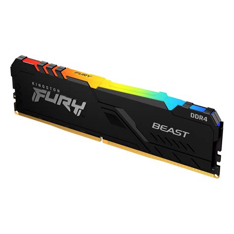 Memoria Kingston FURY Beast DDR4 RGB 8GB 128GB 2666MT S 3733MT S