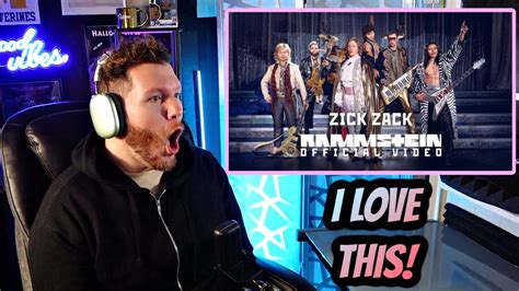 First Time Hearing Rammstein Zick Zack Reaction I Love This Youtube