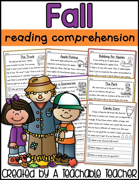 Fall Reading Comprehension A Teachable Teacher