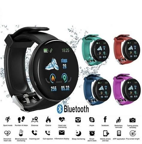 D18 Pro Smartwatch Bluetooth Screenless Fitness Tracker With Heart