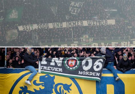 Treuer Norden Hannover Ultras Erkl Ren Wie Zaunfahne In H Nden Der