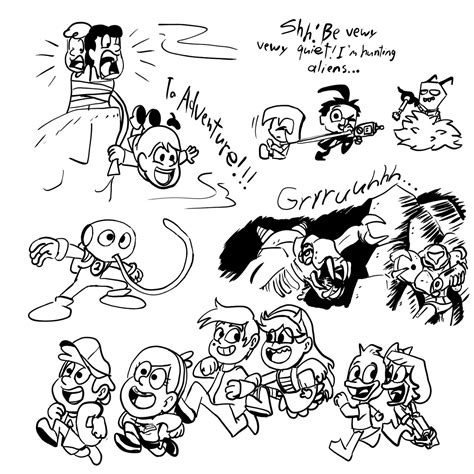 Doodlings 4 By Warahi On Deviantart