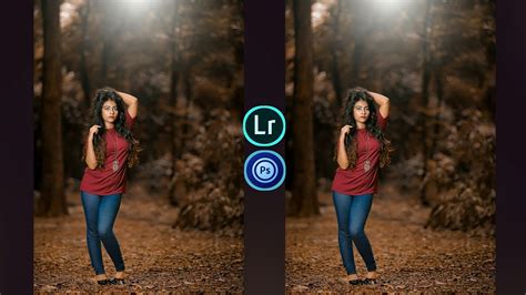 Lightroom Tutorial Outdoor Portrait Editing Add Dreamy Color Girl