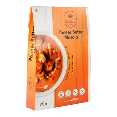 Gravymatter Paneer Butter Masala Gravy G Pack At Rs Pack