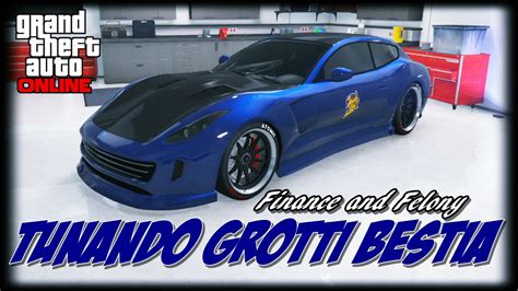 GTA V ONLINE TUNANDO O NOVO ESPORTIVO GROTTI BESTIA GTS DLC A BEIRA