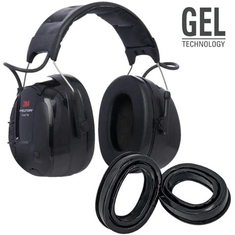 3m Peltor Protac Iii Gel Silicone Casque Antibruit électronique