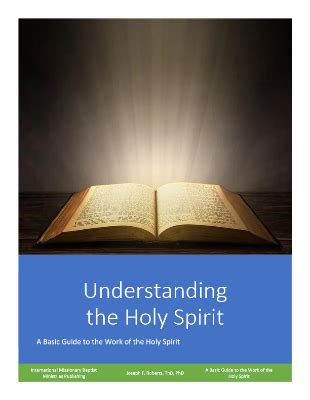 Understanding the Holy Spirit