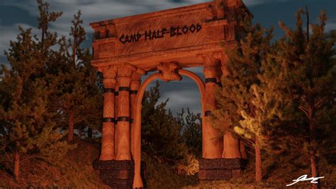 Camp Half Blood Entrance Blender Render Rcamphalfblood