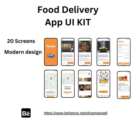 Food Delivery Ui Kit Figma