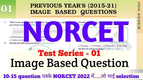 NORCET Image Based Questions Image Based MCQ For Nursing Officer