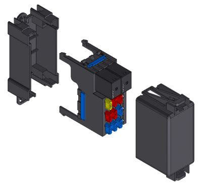 Aptiv Delphi 34 Way Black Metri Pack 280 Unsealed Electrical Center