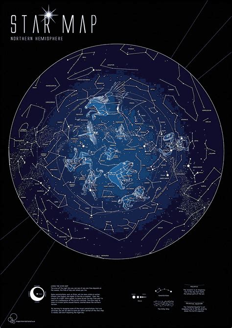 Publication Quality Sky Maps And Star Charts