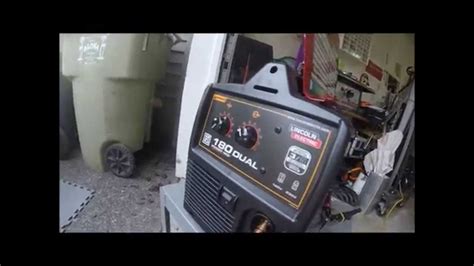 How To Set Up Lincoln Electric Power Mig 180 Dual Wire Feed Welder Youtube