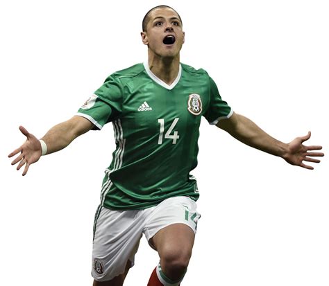 Javier “Chicharito” Hernandez Mexico football render - FootyRenders