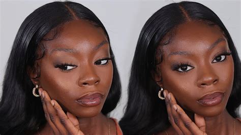 Full Coverage Everyday Makeup Dark Skin Youtube