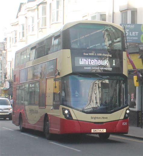 826 On Route 1 Brighton And Hove Fleet Number 826 On Route Flickr