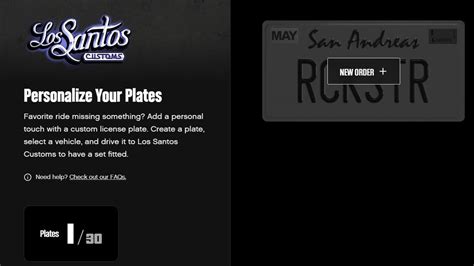 How To Use The New GTA Online License Plate Creator And What Features