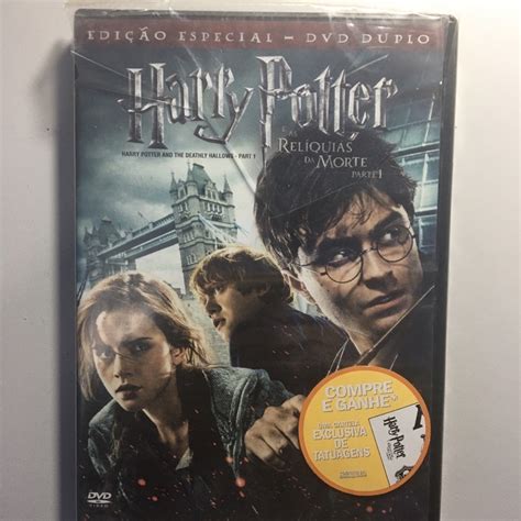 Harry Potter E As Rel Quias Da Morte Parte Dvd Duplo Shopee Brasil