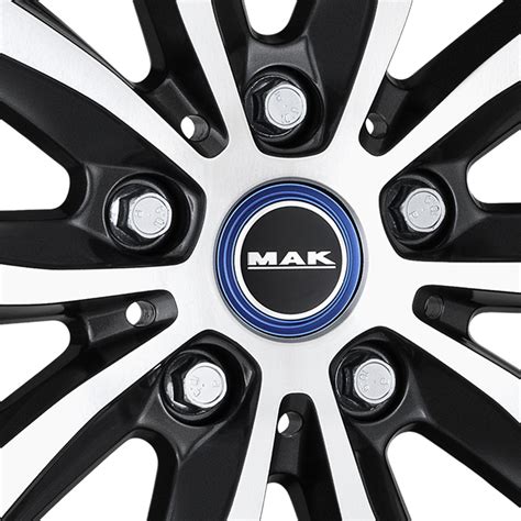 Mak Watt Gun Metal Mirror Face Alloy Wheels Wheelbase