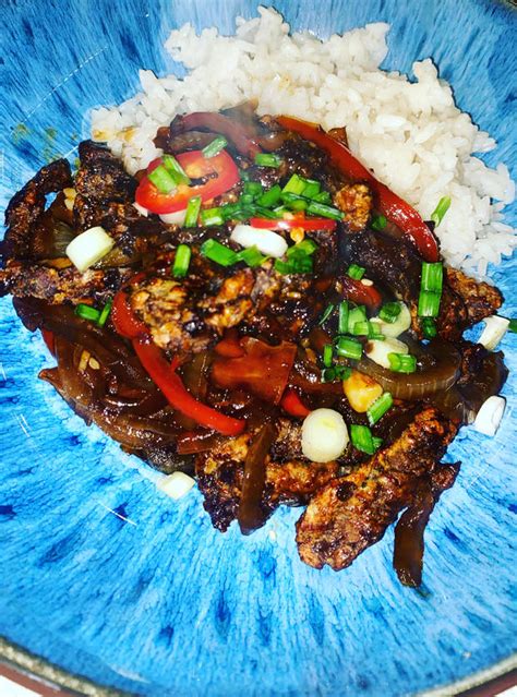 Crispy Chilli Beef Recipe Image By Nicola Pinch Of Nom